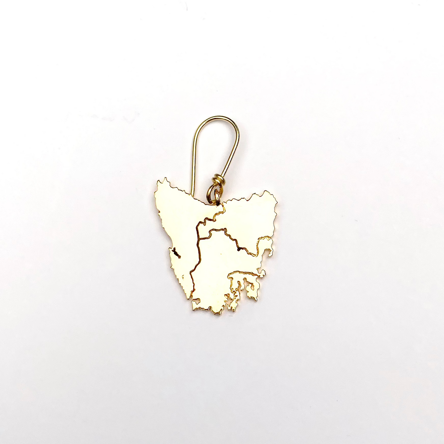 Tassie Map Earring - Hook