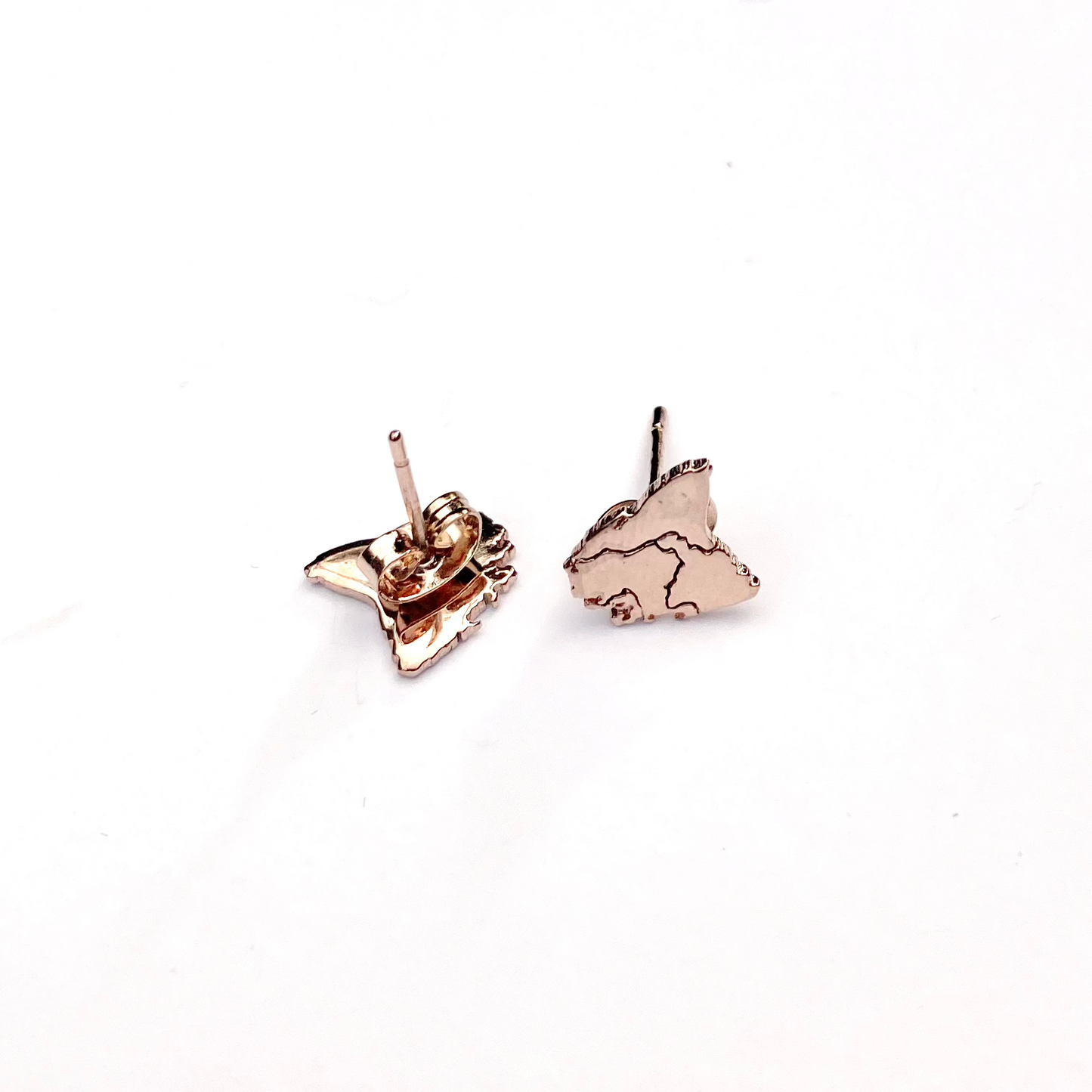 Tassie Map Earring - Stud